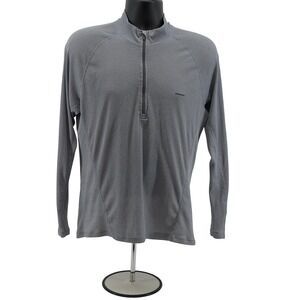 Patagonia Pullover Mens M Capilene Daily 1/4 Zip Waffle Knit Activewear